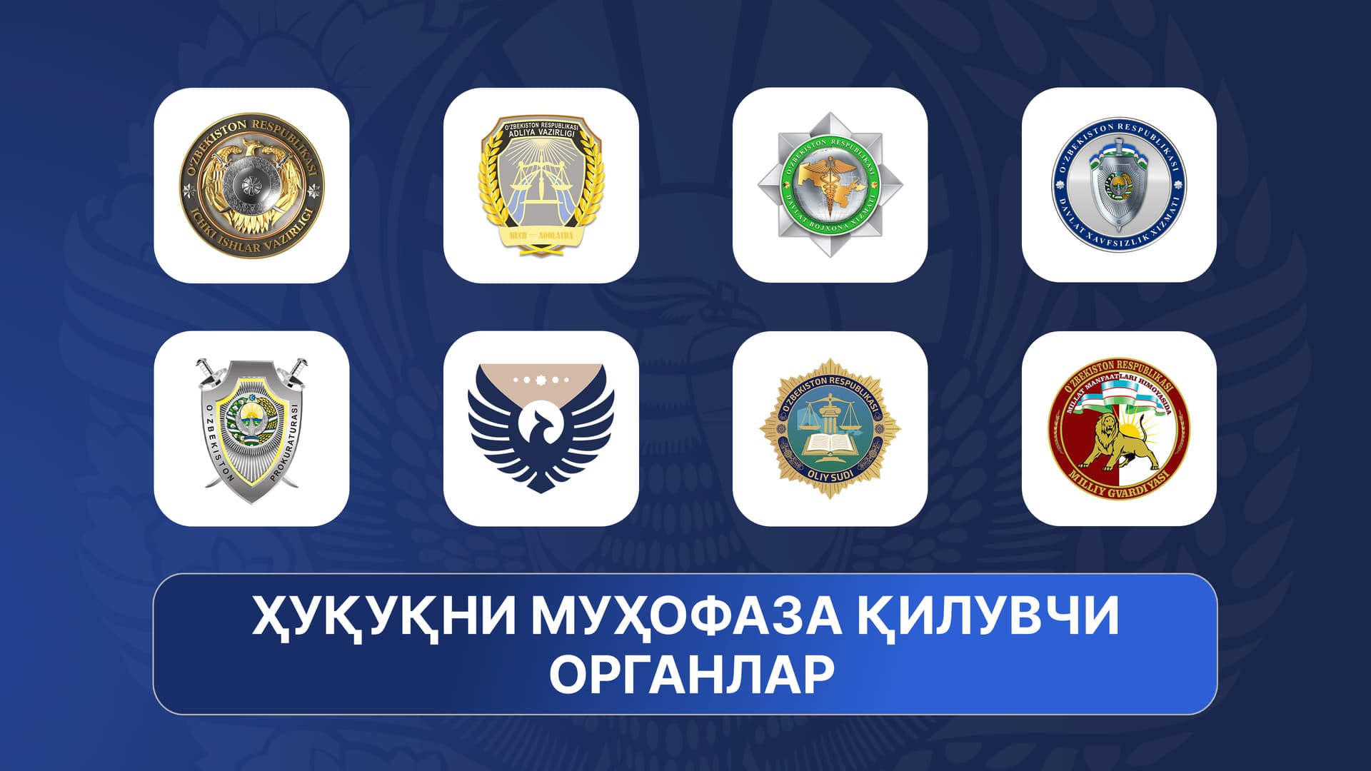 Huquqni muhofaza qiluvchi organlar